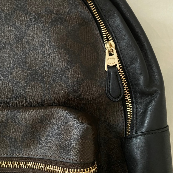 Coach Charlie Canvas Backpack With Signature C Logo main image 5